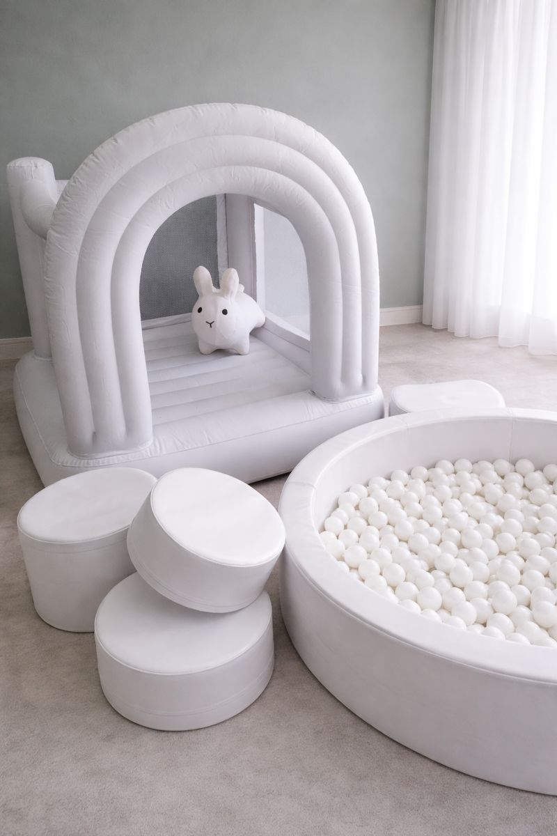 Rainbow Castle & Softplay Set